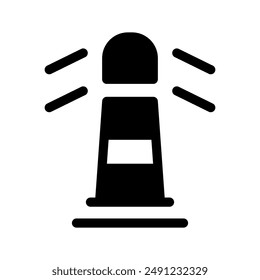 Mercusuar Icon Vector Symbol Design Illustration