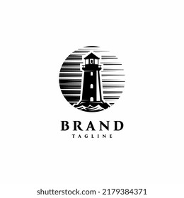 Mercusuar  Light House Logo Design