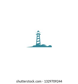 Mercusuar symbol and logo templat