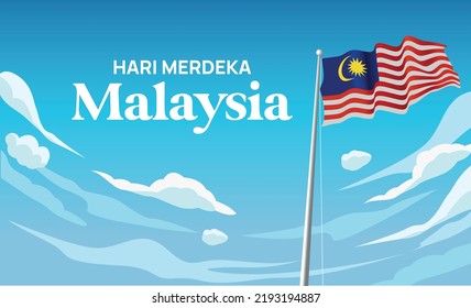 Merdeka Day For Malaysia Independence Day