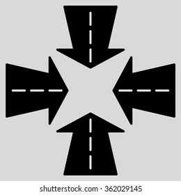 Merge Directions Icon