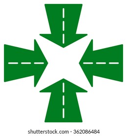 Merge Directions Icon