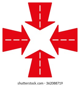 Merge Directions Icon