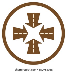 Merge Directions Icon