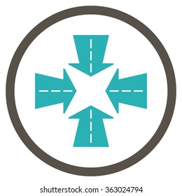 Merge Directions Icon