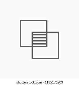 merge icon, combine vector