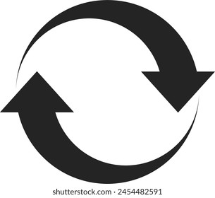 merge icon vector. arrow, sign, symbol