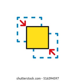 Merge icon - vector illustration.