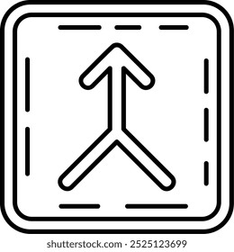 Combinar diseño de icono de Vector de línea