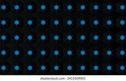 Combinar tecnología con estilo usando este patrón geométrico de tecnología azul. Perfecto para infundir un ambiente moderno y futurista en sus diseños.