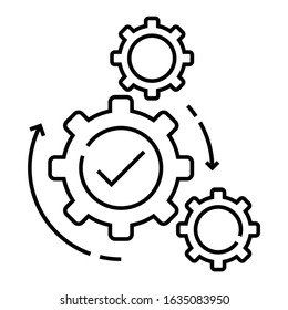 Merger And Acquisition Takeover Execution Process Concept Vector Icon Design