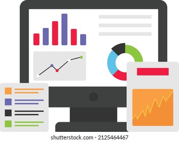 Merger Analysis Concept, Acquisition Due Diligence Studies Vector Icon Design, Business Finance Symbol, Treasury And Capital Budget Sign, Financial Planning, Analysis And Control Stock Illustration