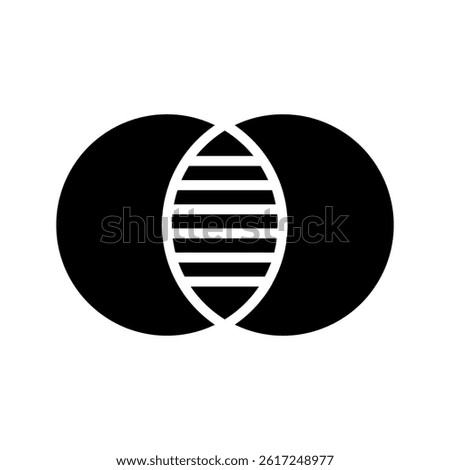 merger icon color editable on white background