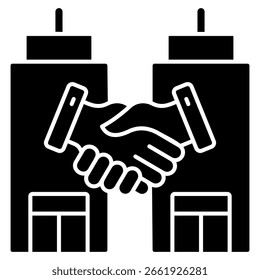 Merger Icon Element For Design