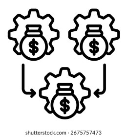 Elemento De Icono De Fusión Para Diseño
