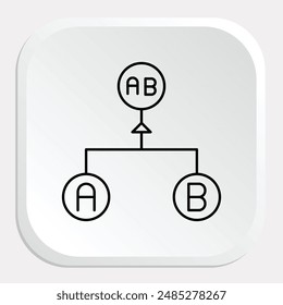 Mergers and Acquisitions Icon - Depicting the Strategic Business Practices of Combining and Acquiring Companies