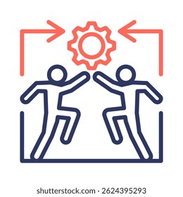 Mergers Icon Element For Design