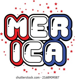 Merica 4th of july independent day