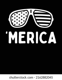 Merica Sunglass Independence Day t shirt