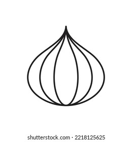 Meringues icon design. Marshmallow. Silhouette symbol. Negative space. Vector illustration. isolated on white background