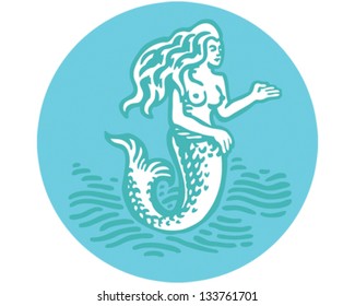 Naked Mermaid Images Stock Photos Vectors Shutterstock