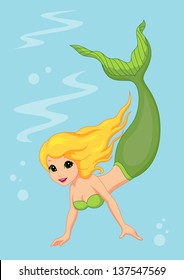 Mermaid cartoon