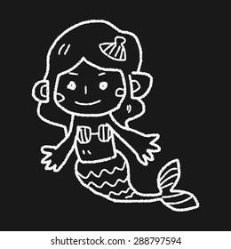 Mermaid doodle