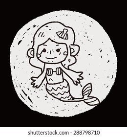 Mermaid doodle
