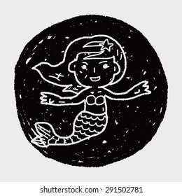 Mermaid doodle