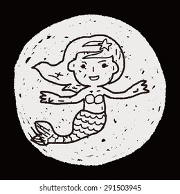 Mermaid doodle
