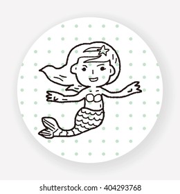 Mermaid doodle