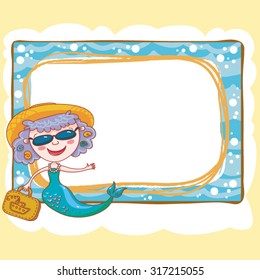 Mermaid Frame.