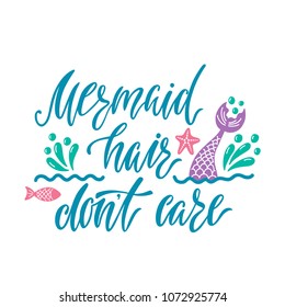 Free Free Mermaid Hair Don&#039;t Care Svg Free 811 SVG PNG EPS DXF File