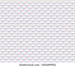 Mermaid holographic scales. Gradient seamless pattern.