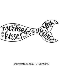 Free Free 81 Mermaid Kisses Starfish Wishes Svg SVG PNG EPS DXF File