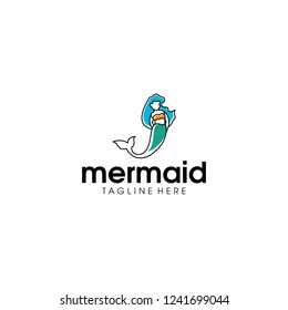 Mermaid Logo Design