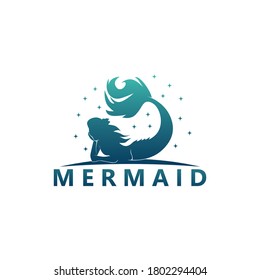Mermaid Logo Template Design Vector