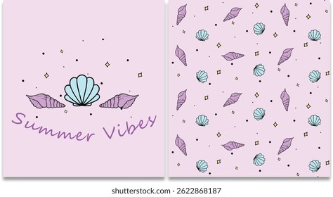 mermaid pattern sea girl texture