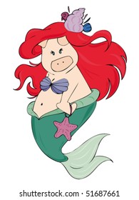 Mermaid Pig.