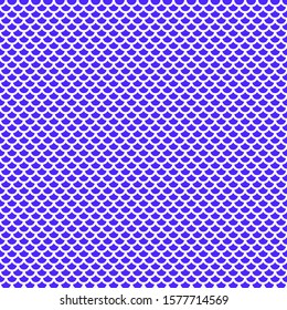 mermaid scale seamless pattern, blue fish scale background, vector texture, color sea print
