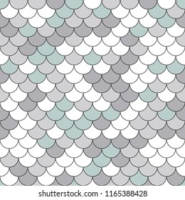 Mermaid scales seamless pattern. Snake skin. Pattern ideal for wrapping paper, wallpaper and textiles.