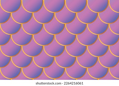 mermaid scales seamless repeat pattern design.