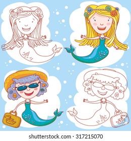 Mermaid Set.
