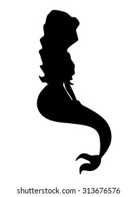 mermaid silhouette