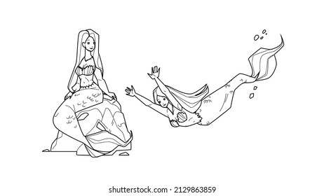 Mermaid Sit Stone And