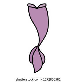 mermaid tail icon 