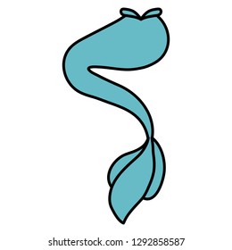 mermaid tail icon 