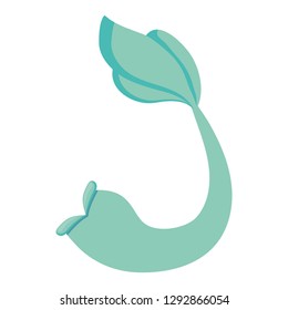 mermaid tail icon 