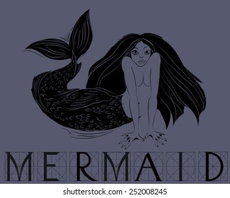 Mermaid with title