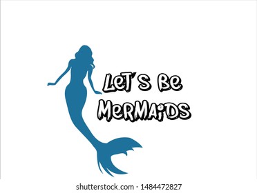 mermaid vector design hand drawn vector